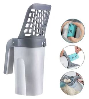 Miniatura 3 de Recogedor plastico de heces de mascotas